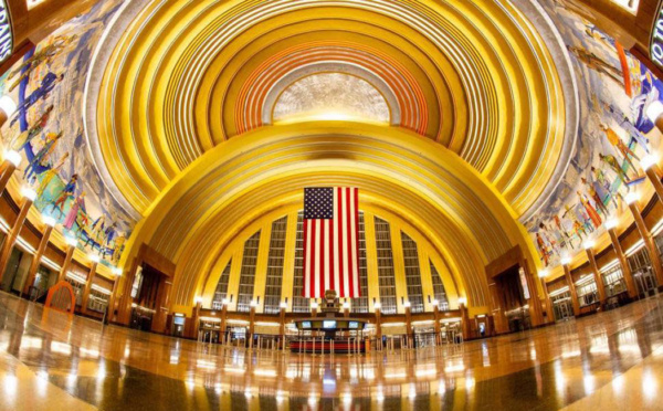 Interior of Cincinnati Union Terminal Rotunda