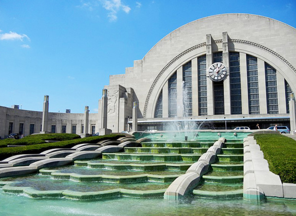 Exterior of Cincinnati Union Terminal Rotunda